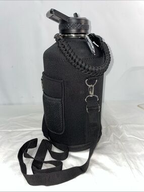 DYSANKY 64 OZ INSULATED BOTTLE WITH STRAPS, CLIPS, POCKETS, COMPASS FTL-06-074